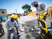 Pavimentação na Santa Lúcia alcança 50% das ruas do bairro