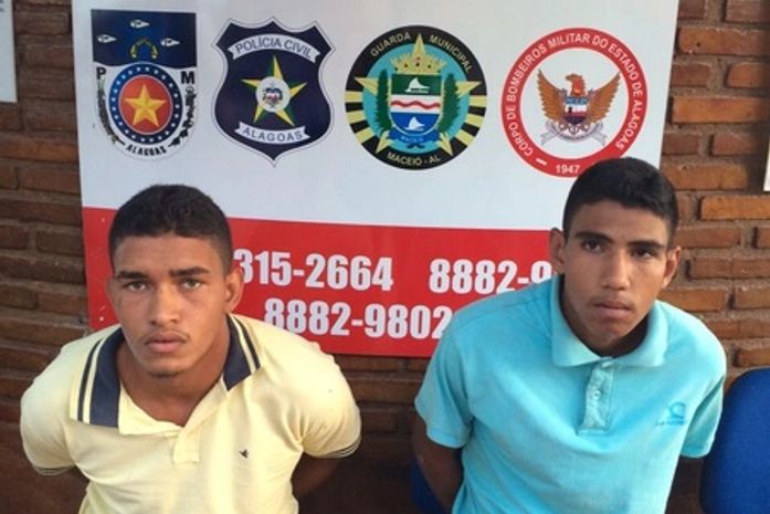 Thomas Allef Lacerda de Oliveira e Lucas Mendonça da Silva, ambos com 20 anos de idade