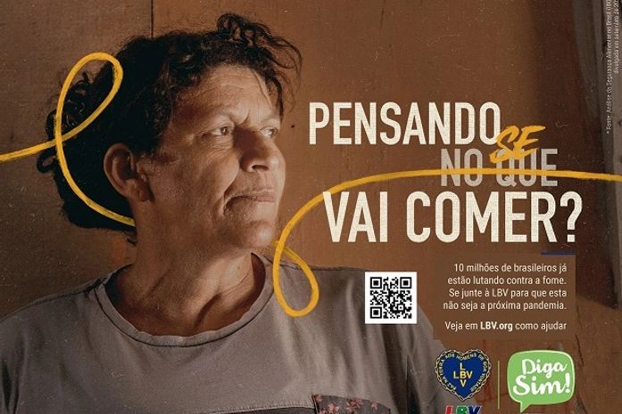 Campanha Diga SIM da LBV, mobiliza sociedade no enfrentamento a fome em AL