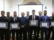Presidente homenageia delegados e policiais civis por atos heroicos no desempenho das funções