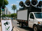 Carros de som usados na campanha eleitoral em Maceió precisam de autorização do Iplam; veja regras