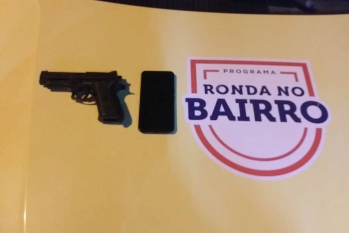 Ronda no Bairro detém jovem acusado de furtar celular em Lan house no Jacintinho