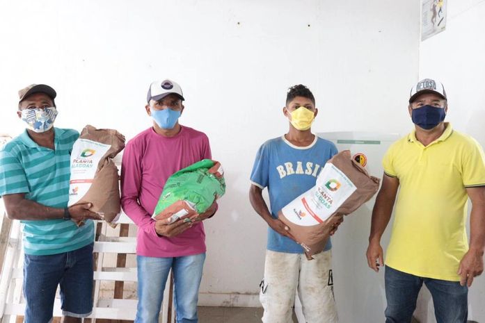 Agricultura de Santana do Mundaú distribui mais de 3 mil toneladas de sementes