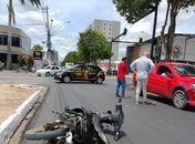 Motociclista fica gravemente ferido 