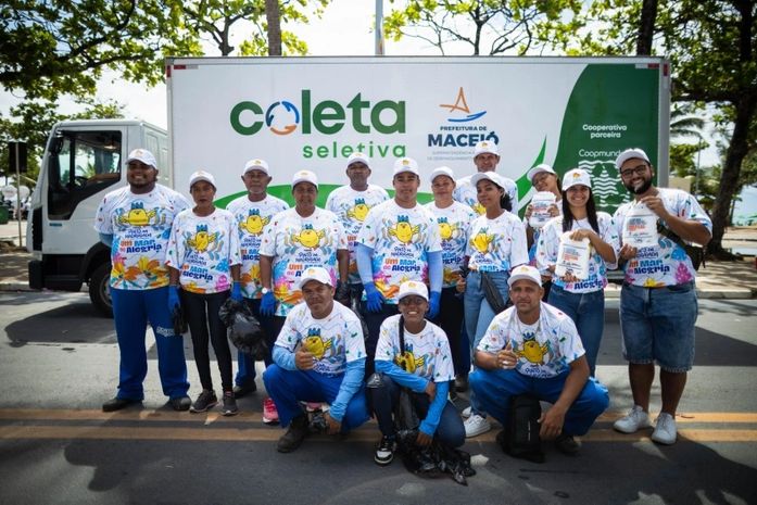 Coleta Seletiva é destaque durante prévias carnavalescas em Maceió