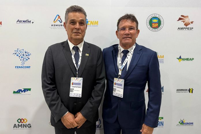 Prefeito e vice-prefeito de Branquinha cumprem agenda em Brasília.