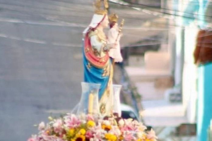 Prefeito Júlio Cezar participa do encerramento da festa de Nossa Senhora do Amparo