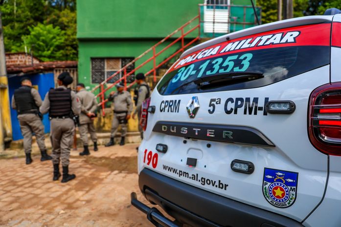 Suspeito de envolvimento em tripla tentativa de homicídio é preso no Tabuleiro após ação da PM