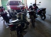 Motos apreendidas em Coruripe