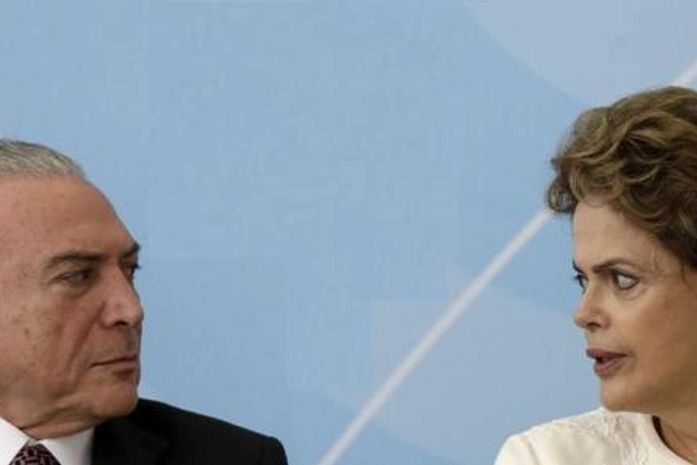 Temer e Dilma: ânimos acirrados