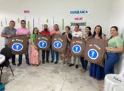 Tainá Veiga inicia entrega dos kits de educação física às escolas da rede municipal de Lagoa da Canoa