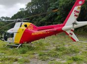 DEA realiza resgate de homem em situação de vulnerabilidade em área de difícil acesso