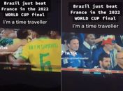 Homem afirma ser viajante do tempo e revela quem ganha a Copa do Mundo