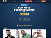 Prefeitura lança site do Bom Jesus 2026 com sistema moderno de hospedagens integrado