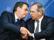 Bolsonaro e Paulo Guedes em busca de votos