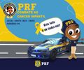 PRF realiza campanha dos Policiais Contra o Câncer Infantil, em Maceió/AL