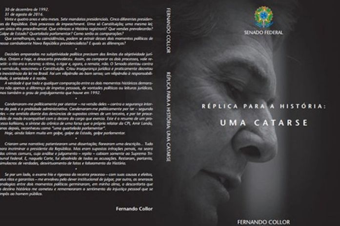 Livro de Collor aborda os dois impeachments do país