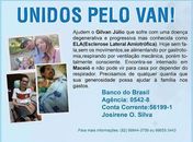 Família faz campanha para ajudar arapiraquense com doença degenerativa a voltar para casa
