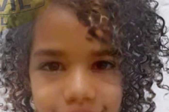 Retrato de progressão de idade mostra a menina desaparecida, Maria Clara, aos 8 anos