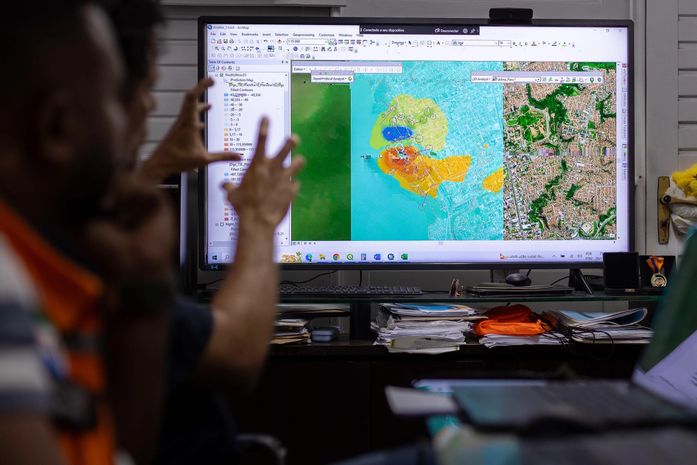 Afundamento do solo no Mutange está desacelerando, afirma Defesa Civil