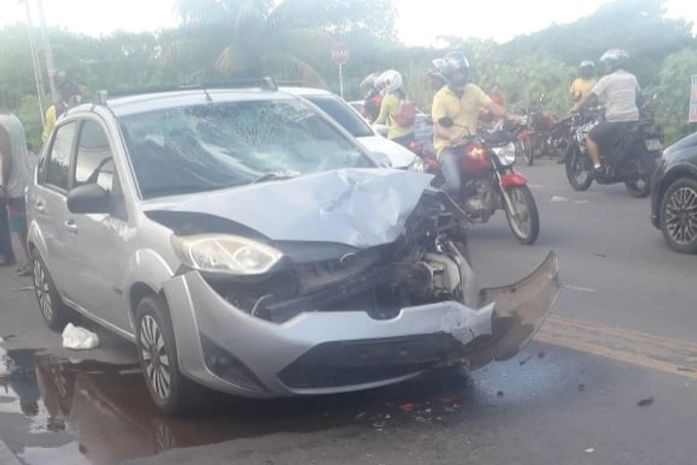 Colisão frontal em Maceió