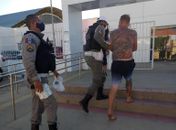 Acusado foi conduzido para delegacia