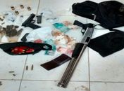 Material apreendido durante operação