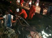 Capotamento na BR-101 faz duas vítimas fatais e dois feridos