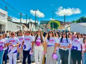 Limoeiro de Anadia abre Agosto Lilás com caminhada em alerta à violência contra as mulheres