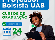 Ufal abre seleção para professores da UAB com inscrições até 24 de março