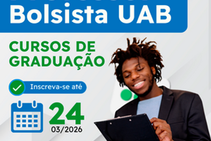 Ufal abre seleção para professores da UAB com inscrições até 24 de março