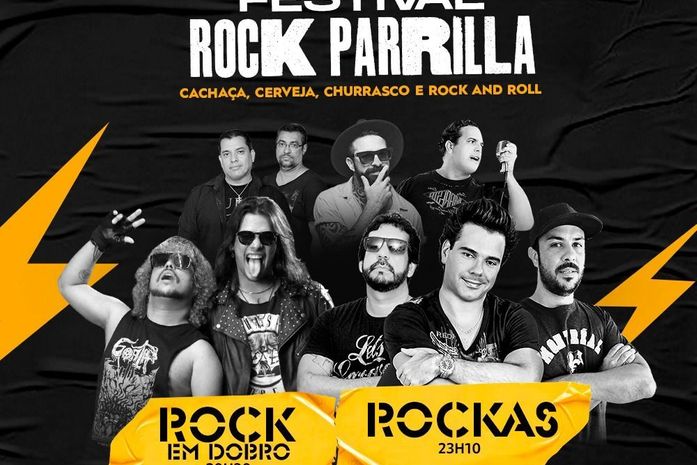 Festival Rock Parrilla reúne Rockas e Rock em Dobro nesta sexta-feira (25), em Maceió