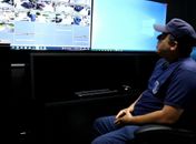Serão 96 câmeras observadas  numa central de acompanhamento 