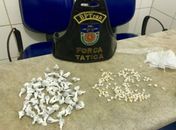 Com a acusada, foram apreendidas 170 pedras de crack e 97 bombinhas de maconha.