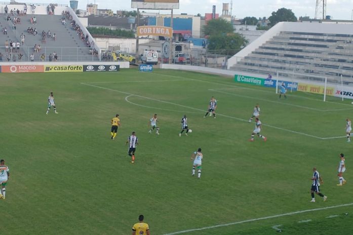 ASA domina no 1º tempo e começa Alagoano vencendo o Coruripe: 2x0