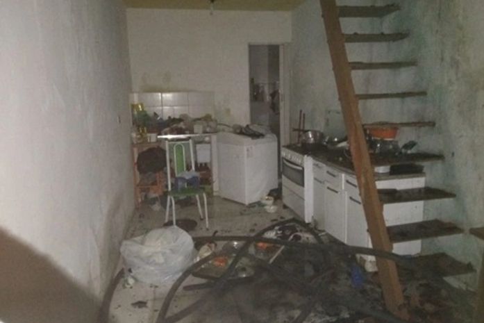 Fogo foi controlado por populares.