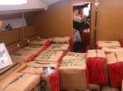 Marinha e PF interceptam veleiro e apreendem mais de 2 toneladas de entorpecentes