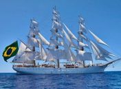 Navio-Veleiro Cisne Branco está aberto a visitação da população em Maceió