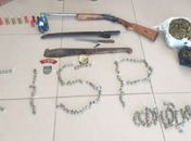 Polícia realiza operação apreende armas, drogas e três suspeitos são presos em Murici