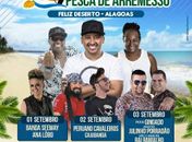 Cartaz destaca toda programação musical da festa