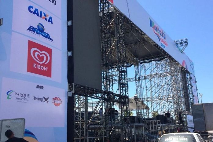 Palco do Maceió Verão 2018