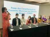 Teca Nelma comemora posse do Conselho Municipal de Educação: “vencemos mais esta luta”