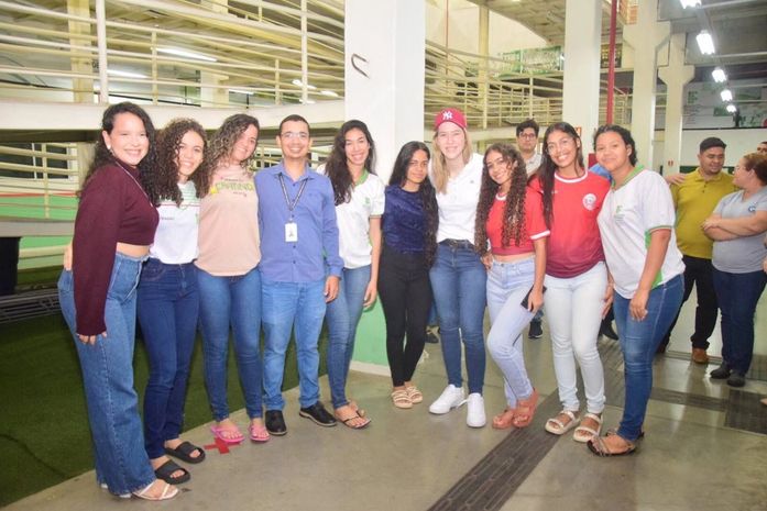 Dia do Estudante: Cibele Moura leva Rota da Educação ao Ifal e promove roda de conversa com alunos