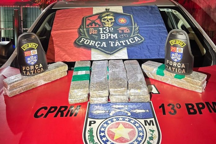 Polícia Militar apreende 11 quilos de maconha e prende suspeitos em Maceió