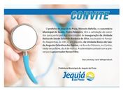 Jequiá da Praia recebe duas novas Unidades Básicas de Saúde nesta terça-feira (08)