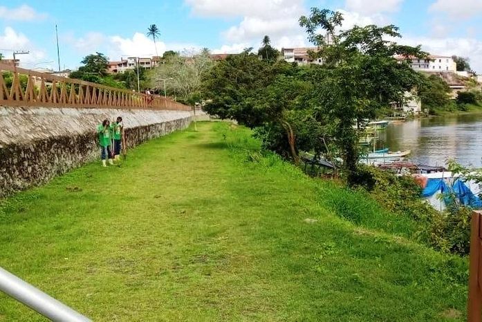 Penedo Mais Verde faz plantio na orla do Barro Vermelho