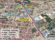 Trânsito nas imediações da obra do viaduto da PRF será alterado neste final de semana