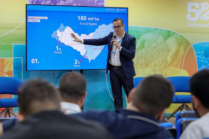 Potencial transformador do Canal do Sertão para agricultura irrigada é tema de palestra em Brasília