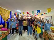 
Esta ativista adorou a conversa com o  Grupo Vida Plena, da LBV. Teve sabor  de revolução
