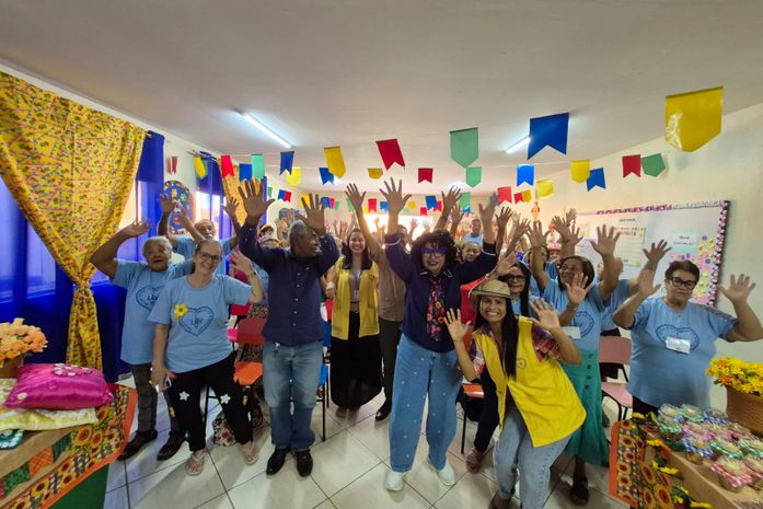 Esta ativista adorou a conversa com o Grupo Vida Plena, da LBV. Teve sabor de revolução